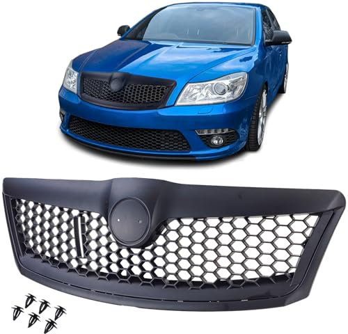 Sport RS Kühlergrill Schwarz passt für Skoda Octavia 1Z Facelift 09-13