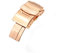 NSNGPAFACZ Accessoires de montre boucle fermoir pliant for Seiko Fit for Citizen solide fermoir en acier inoxydable bracelet de montre boucle 18mm 20mm 22mm 24mm Fermoir de montre(Rose Gold-18mm)
