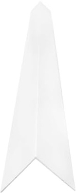 H-Smart White PVC Corner Trim 10mm x 10mm x 1m – Single Pack