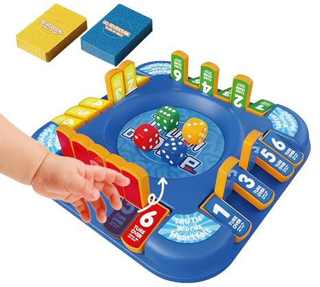 Generisch Würfelspiele, Spiele Für Erwachsene, Lernspiel Für 2-6 Spieler Mit Spaß Für Kinder Freunde Bei Picknick Camping Geburtstag Feiern