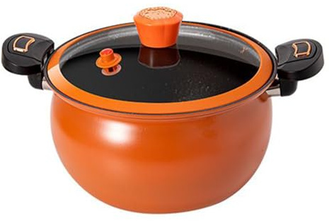 Schnellkochtopf - Antihaftbeschichteter Schnellkochtopf, Glasdeckel Mit Für Energieeffizientes Kochen | Drucktopf Für Küche, Haushalt Und Tägliches Kochen