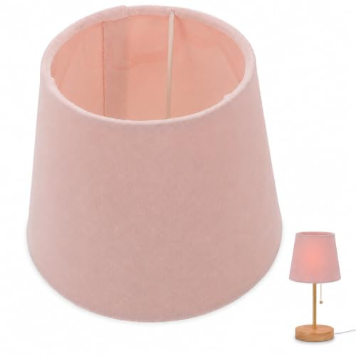 TOPBATHY Abat-Jour En Tissu Tambour Pour Lampe De Table Compatible E27 Housse De Lampe De Chevet Et Remplacement D'Abat-Jour Pour Chambre Cuisine Chambre D'Enfant DéCoration IntéRieure Moderne