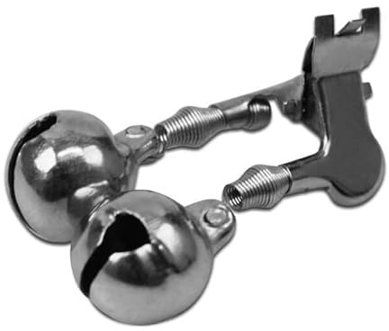 Delphin Bissanzeiger Angelglocke Silber 22mm