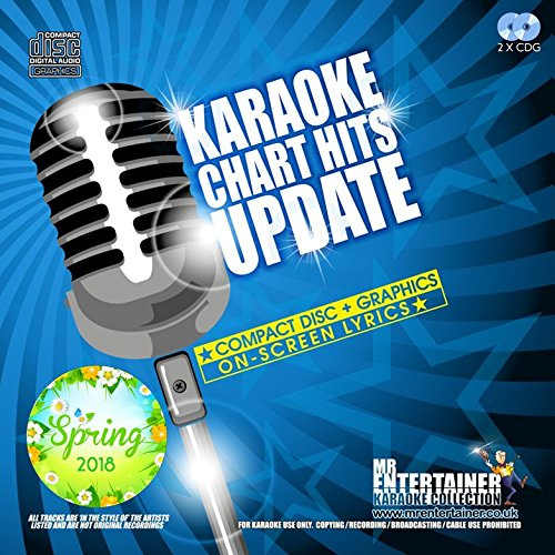 Mr Entertainer Chart Hits Update Spring 2018 Edition (MCH18-SP) G G) Pack. 36 Top Chart Songs