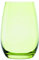 Stölzle Lausitz Bicchieri Acqua Elements Kids Verdi Set 6 pz – Tumbler 335 ml in Cristallo per Acqua, Succo e Cocktail – Lavabili in Lavastoviglie e Resistenti agli Urti – Design Colorato e Moderno