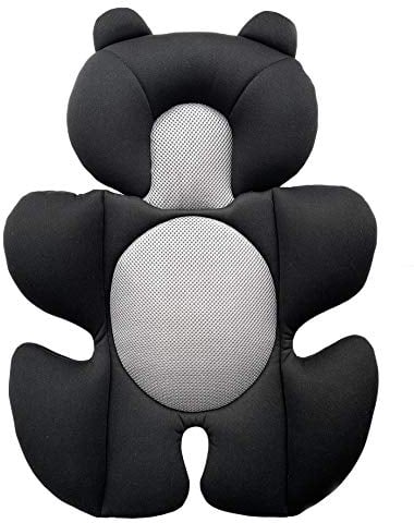 GanEn Baby Cozy Sleeping Head and Body Support Cushion for Stroller Car Seat High Chair (Black)