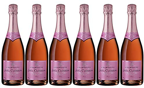 Lot de 6 Bouteilles de Champagne ROSÉ - Joël CLOSSON® - DIRECT PRODUCTEUR
