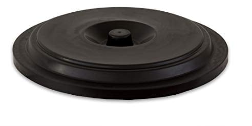 BigDean Deckel zur Universaltonne 100 Liter Allzweck Tonne Schwarz