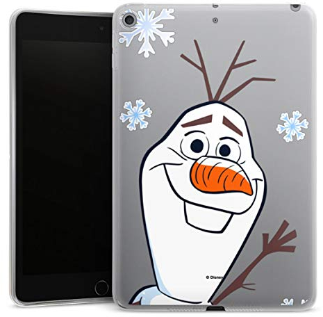 Silikon Hülle kompatibel mit Apple iPad Mini (2019) Case Tablet Hülle Disney Frozen Olaf Die Eiskönigin 2