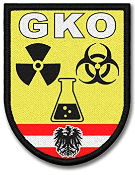 Copytec Patch GKO Polizei Österreich Gefahrstoffkundiges Organ ABC 9x7cm #26188