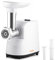 Vortex Fleischwolf Elektrisch- 1300W Meat Grinder, Hackfleisch Maschine mit Edelstahl Messer- Kompakte 2-in-1 Fleischmaschine mit Wurstfüller VO4019