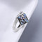 YUANYIRAN Chinesischer Stil Öffnung Verstellbarer Ring - Vintage Cloisonne Emaille Porzellan Blume Charm Damas Ring,Handwerk Damen Schmuck Geschenk Für Weihnachten Hochzeit Party Mädchen