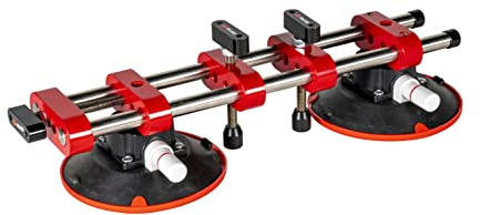 RUBI | Ventosas para Azulejos, Baldosas o Cristal de Gran Formato | Ventosa con Bomba de Vacío para Cualquier tipo de Superficie
