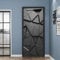 Türfolie Türposter Türtapete Selbstklebend 3D Pvc Türaufkleber Diy Türbild, Schwarz, Geometrisch, Tür, Wand, Fenster, PVC, Selbstklebend, Geometrie, 2 Stück