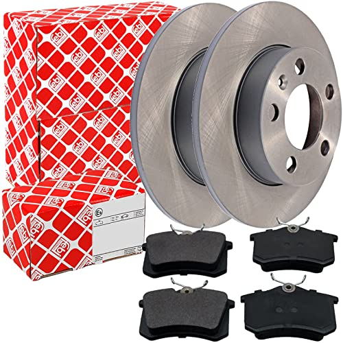 Bremsscheiben + Beläge hinten passend für Golf 4 Polo 6R 9N Beetle Bora