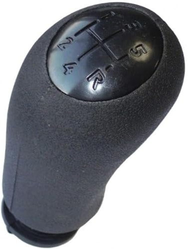 SHOP-STORY - Pomo Bola Palanca de Cambios Manual Coche de 5 Velocidades, Color Negro para Renault Kangoo Grand Megane II