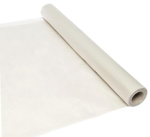 WERKA PRO Bâche de Protection Peinture 3 x 20m Transparent | Polyéthylène, recyclable, polyvalent, étanche, durable, anti-UV, transparent, pour protection mur et sol