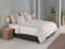Zo!Home Mako-Satin Bettwäsche 135x200 Maribosa beige Schmetterlinge Libellen
