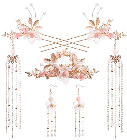 Épingle à cheveux chinois pavage chinois bâtons de cheveux chinois hanfu longs coiffure coiffure berline épingles de cheveux traditionnels classiques à la main bijoux accessoires de bijoux accessoires