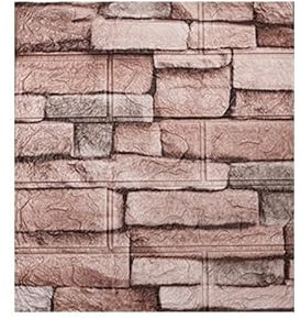 3d Wandpaneele,Wandpaneele Selbstklebend 1–40 Stück 38,5 x 35 cm, 3D-DIY-Raumdekoration, Schaumstoff, Heimdekoration, selbstklebende, wasserdichte Wandaufkleber, Retro-Ziegelmuster-Tapete(Color:Retro