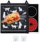 Tapis pour Plaques à Induction 62x53cm, Couvre Plaque Tapis de Cuisson à Induction, Couverture de Table de Cuisson Électrique, Tapis de Protection pour Poêle en Verre Antidérapant(Chat
