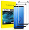 QUESPLE [2 Pièces Verre Trempé pour Samsung Galaxy S9, Haute Qualité 3D Incurvé Couverture Complète, Dureté 9H, sans Bulles, Film Protection écran Compatible avec Samsung S9