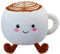 VFM - Coffee Soft Toy Food themed Cute Plush Cuddly Soft Fluffy Stuffed Toy Plush Toy Cute Stuffed Plushie, Gifts for Birthday, Valentine's Day Christmas - 16cm Multi-Coloured