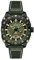 AVI-8 Hawker Hunter Atlas GMT Automatikuhr für Herren, 44 mm, mit Lederband, AV-4122, Amazon Green, Armband, Uhr, Uhren
