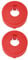 Be In Your Mind 2 Pièces Têtes de Débroussailleuse en ABS Pièce de Rechange F016L71115 Compatible avec BOSCH ART 23 ART 26 ART 30 ART 23 2300 ART 30 3000 Rouge