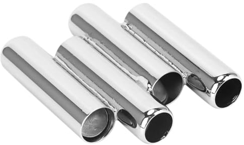 Geigenstimmer aus Edelstahl, Präzises Stimmgerät für Musikinstrumente | Silber, Leicht und Kompakt, Kreatives Design mit Metalloptik