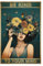 BelleVive Be Kind to Your Mind Vintage-Bildposter, Hippie-Boho-Wandkunst, Vintage Poster, Ermutigungsgeschenke für Frauen, Heimbüro, Schlafzimmer, Wohnzimmer, Wanddekoration, Stil 2