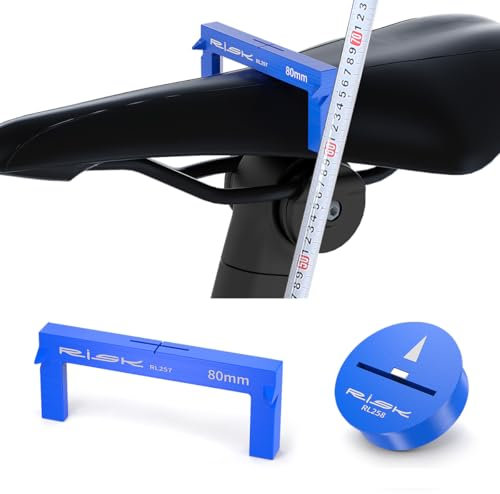 Cojín para asiento de bicicleta, herramienta de medición de altura