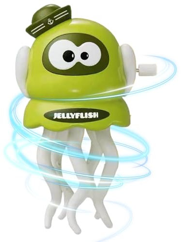Berriphonia Octopus Spielzeug - Elektrischer Krabbel Tintenfisch Mit Bewegungsmelder - Pädagogisches Lernspiel Interaktives Aufziehbare Spielzeug Für Mädchen Bad Geburtstag Reise Kinderzimmer Krippe