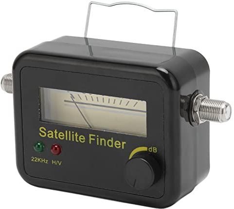 ZDETGU Digital Satellite Finder Professional Satellite Signal Detector Portable Satellite Dish Alignment Tool with LCD Display for TV Antenna Signal Strength Meter