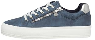 s.Oliver Sneaker mit Reißverschluss und Gummisohle