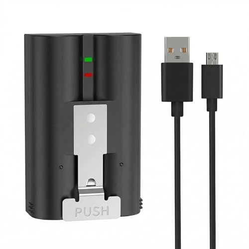 6500mAh Battery Replacement for Ring Doorbell Video Camera 2/3/3Plus/4, V4 Quick Release Rechargeable Battery Compatible with Stick Up Cam (2/3rd Gen) and Spotlight Cam (1 Pack)