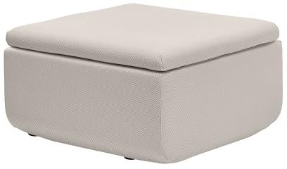 blomus Hocker Modul GROVA | Outdoor Loungemodul | Gartenmöbel Hocker Element | Farbe Beige | wetterfest | UV-beständig | Terrasse | Balkon