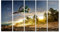 islandburner Bild auf Leinwand Dirt Bike Motocross Rider Flying High Kinderzimmer Bilder Wandbilder Poster