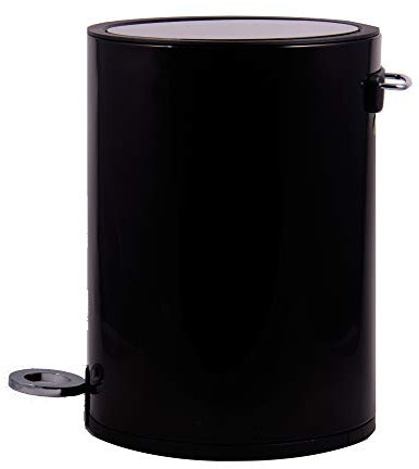 houseproud RING BIN Abfallbehälter Kosmetikeimer (black)