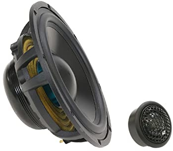 Ground Zero GZUC 165.2SQ-ACT - 16,5 cm Komponenten-Lautsprecher mit 180 Watt (RMS: 120 Watt)