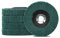SI FANG 5Pcs 100mm x 16mm Nylon Flap Disc Polishing Wheel, 120 Grit Scouring Pad Fiber Abrasive Grinding Disc, Buffing Wheels for 4 inch Angle Grinder, Water And Oil Resistant, Elastic Grinding