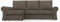comfortly Ersatzbezug für 2-Sitzer-Sofabett mit Chaiselongue-Schonbezug, handgefertigt, kompatibel mit Backabro Sleeper Eckcouch – nur Bezüge (Leinen-Mischgewebe, Dunkelbeige)