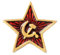 Supefriendly Marteau soviétique et faucille BOOCHES PIN Étoile rouge socialiste Badge Symbole Communiste Revers Pin pour Manteau Sac à Dos Bijoux Étoile Rouge Badge Chapeau, Métal