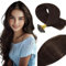 Vivien Pre Bonded Bonding Extensions Echthaar Dunkelstes Braun Echthaar Extensions Bondings Braun Menschliches Haar 55cm 50g 1g/Strang