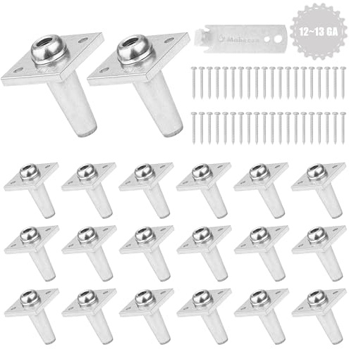 Mabeeze Anchor Vise Drahtspanner, 12–13 Gauge, 20 Stück | Einweggriff für Traubenspalier, Weinberg, Laube und Zaundraht