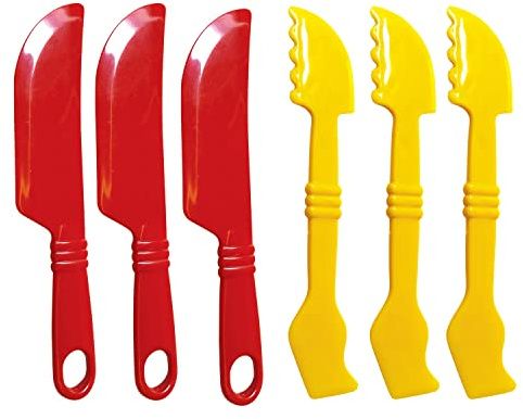 EDUPLAY Modelliermesser 6er Set