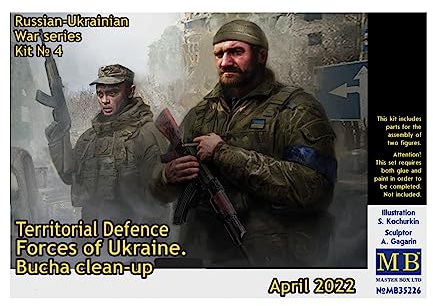 Masterbox 1:35 - Bucha Cleanup Kit Nr. 4 (RU-UKR War)
