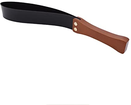 CNANRNANC Frusta e fruste per equitazione per cavallo allenamento quotidiano 40 cm equitazione colture con manico in legno antiscivolo (nero)