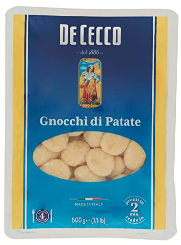 Gnocchi di patate pasta italiana 20 x 500g + Italian Gourmet 1 x 400g Set | Formato corto e rigato, kocht bissfest und passt zu Tomaten-, Käse- oder Fleischsaucen, Gesamtnettogewicht 10 kg