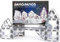 IMAGIMAGS Magnetic Building Tiles, 38 Piece Transparent Clear Crystal Set for Boys Girls Kids, Educational Creative Learning Activity Building Block Toddler Toys, STEM, Children Ages 3 Years +